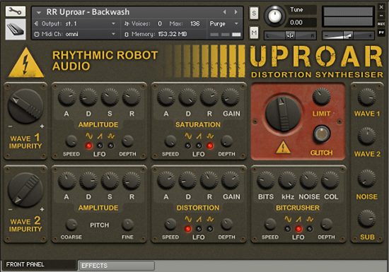 SpaceMan - vintage Kontakt synthesizer by Rhythmic Robot